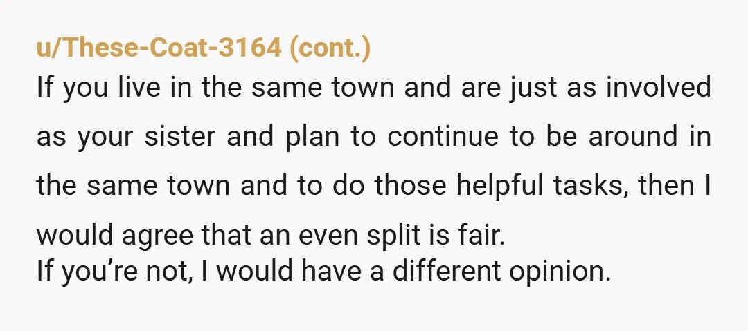 u/eastbaypluviophile Just went thru something similar with a MIL who blatantly favored one out of her 4 kids and gave that one favorite child and her family tens of thousands...