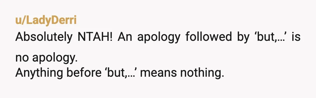 u/WavesnMountains The problem is that your partner wasn’t the one who “blowing up” that they defied him/her, which means you’ve got a partner problem who is reckless and irresponsible with...
