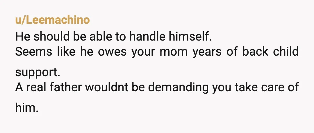 u/Obvious_Fox_1886
so what happens when you meet someone and you move out? Your mom quit working at a very young age.
