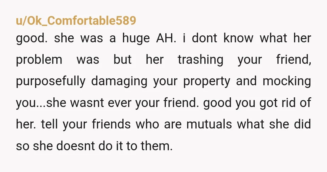 u/AstronautNumerous184
She's was never your friend, keep it moving glad you had the sense to drop her!