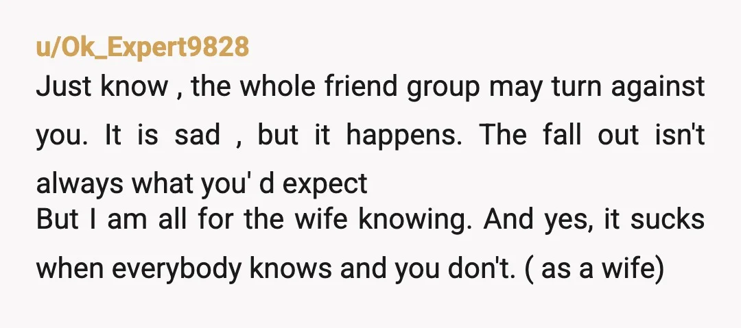 u/ReginaPhilangee
NTA- tell your husband she either finds out within so many days or you tell her.