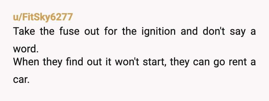 u/MuchDevelopment7084 Explain to your daughter your reasoning for saying no. If you don't, she will get pissed at you too. At least this way. She's not entirely influenced by your...