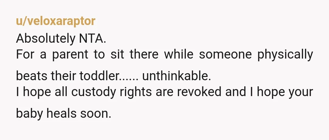u/HorseFuneralPriest NTA Was it smart to hit Haley? Probably not. But honestly, I can’t be sure I wouldn’t do the exact same thing if someone hit my kid. The child...