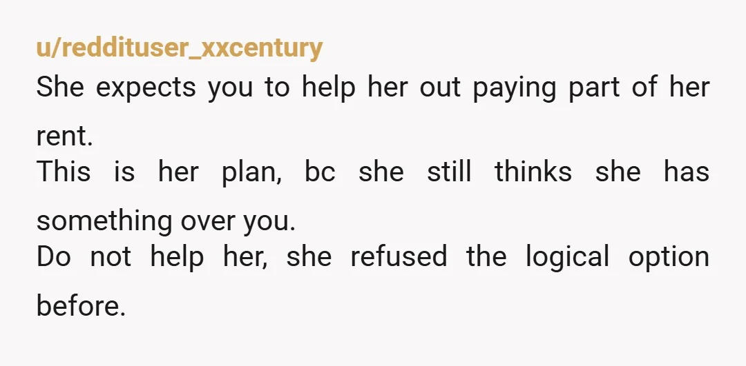 u/Veblen1 NTA. The page of the dictionary that defines "ex" is short, sweet, and accurate.