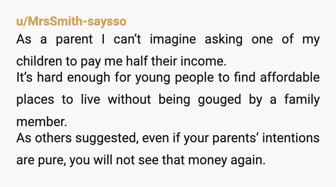 u/inputplease1
Just move out please .
Rent will be cheaper and you won’t have to deal with this and you can save money for your future