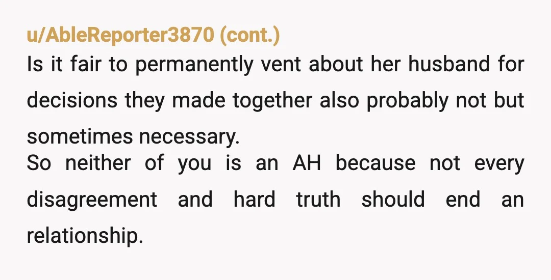 u/gurlwithdragontat2 Jake didn’t ruin her life, she walked into what she thought sounded good with very little foresight. She’s allowed to change her mind in the reality of the situation....