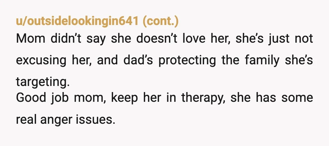 u/shwh1963
Dad wouldn’t do this if child lived with him.
SM and dad need to deal with this as if if she did.
SM and Dad.
YTA
