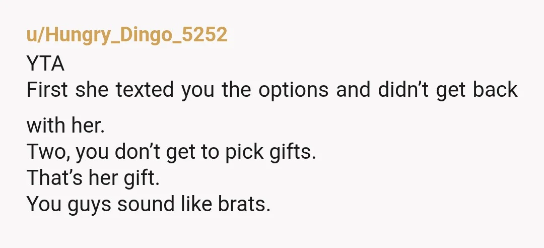 u/iwillsurvivor
This doesn’t need to involve you at all? Let your husband figure it out with his mom