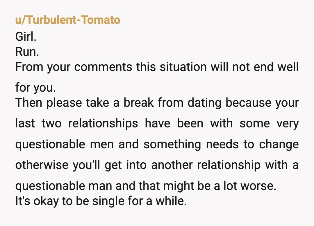 u/Formal-Radish1413
NOR.
He doesnt listen.
He just did what he wanted and ignored what you told him.
Its not a small problem that hes choosing to ignore your desires.