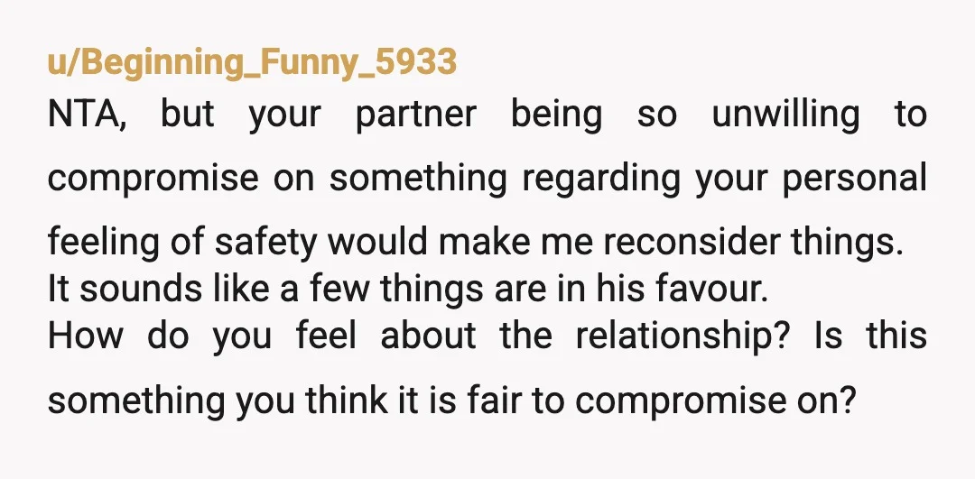 u/Tricky_Ad_1870
NTA If he used the phrase "we should probably split," it's a red flag.
He's telling you his level of commitment to your relationship is low.