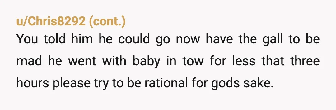 u/1568314
You're mas because you gave him permission to go out and there happened to be an attractive woman there? I tjink you need more rest.