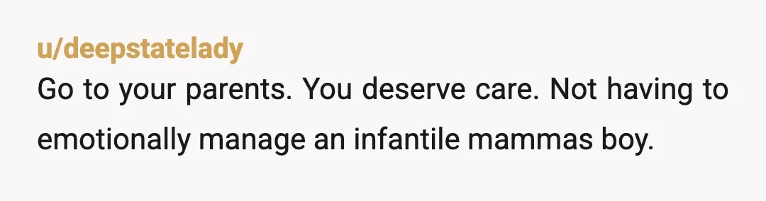 u/Usual_Bumblebee_8274 Nor. He is extremely selfish. I was playing dinner when I read this. I pretended there wasn’t enough & hid my plate in the upper oven for a moment....