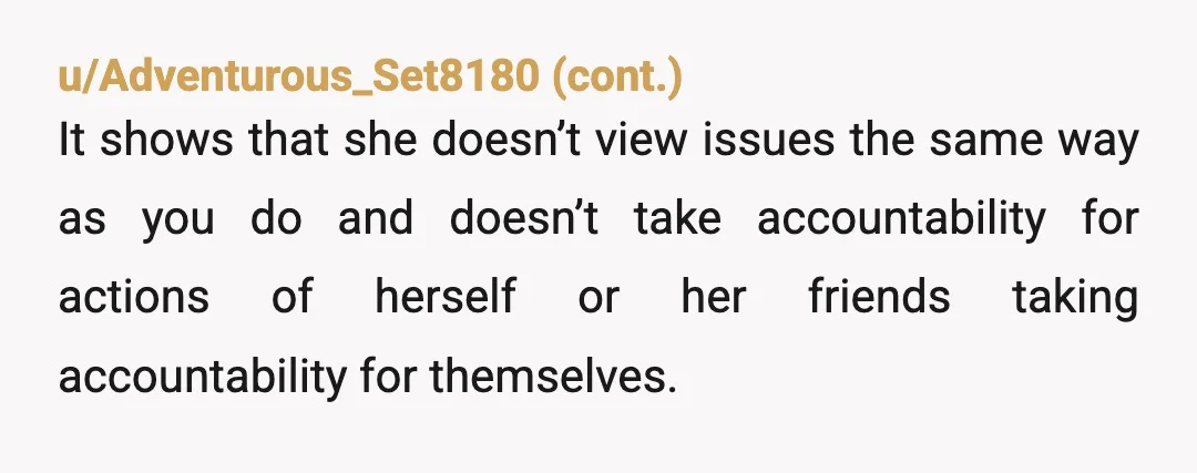 u/Dalton402 NTA I think your mistake was trying to brush it off. You should have acted immediately after the initial incident. Your wife has always prioritised Amy over you and...