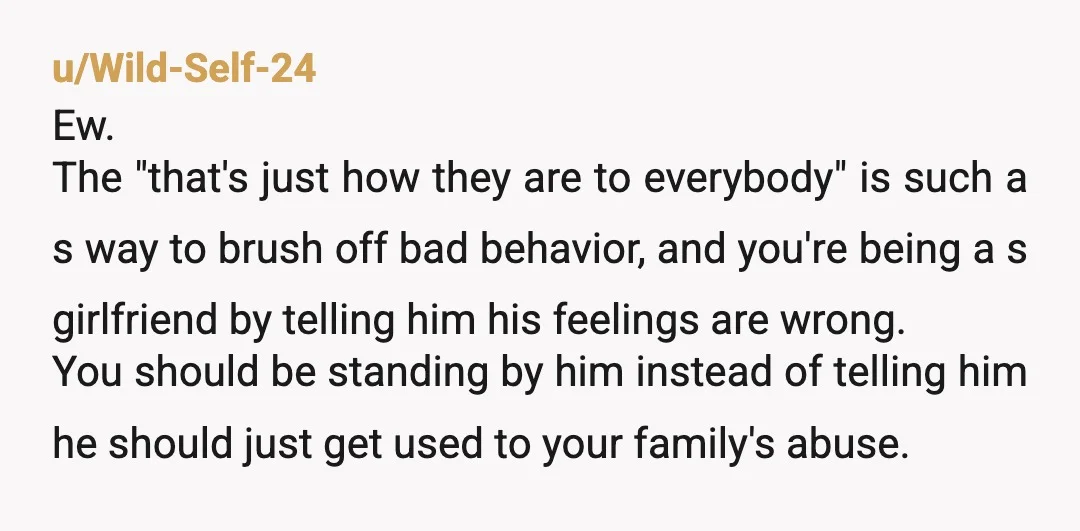 u/pottersquash
YTA. You and your family do cruel things and think its nothing.
