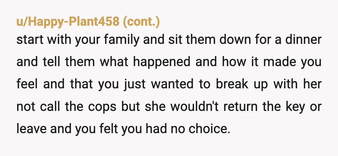 u/TheThree6s
Not overreacting at all.
I have been through something very similar and I would immediately go no contact.
This behavior very rarely gets better.