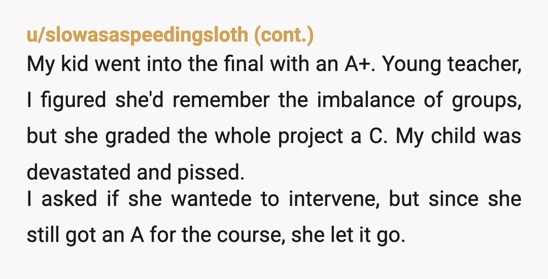 u/ErgoProxy0
How do they get upset at someone because they didn’t do the work lol.