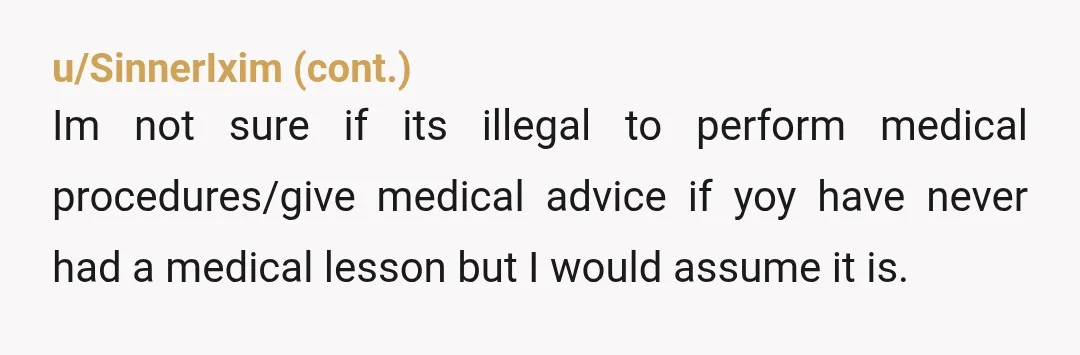 u/freddyflushaway Either a hell of a troll post or my God just call cops here cause yeah......... No adult should ever be that interested in underage anatomy let alone their...