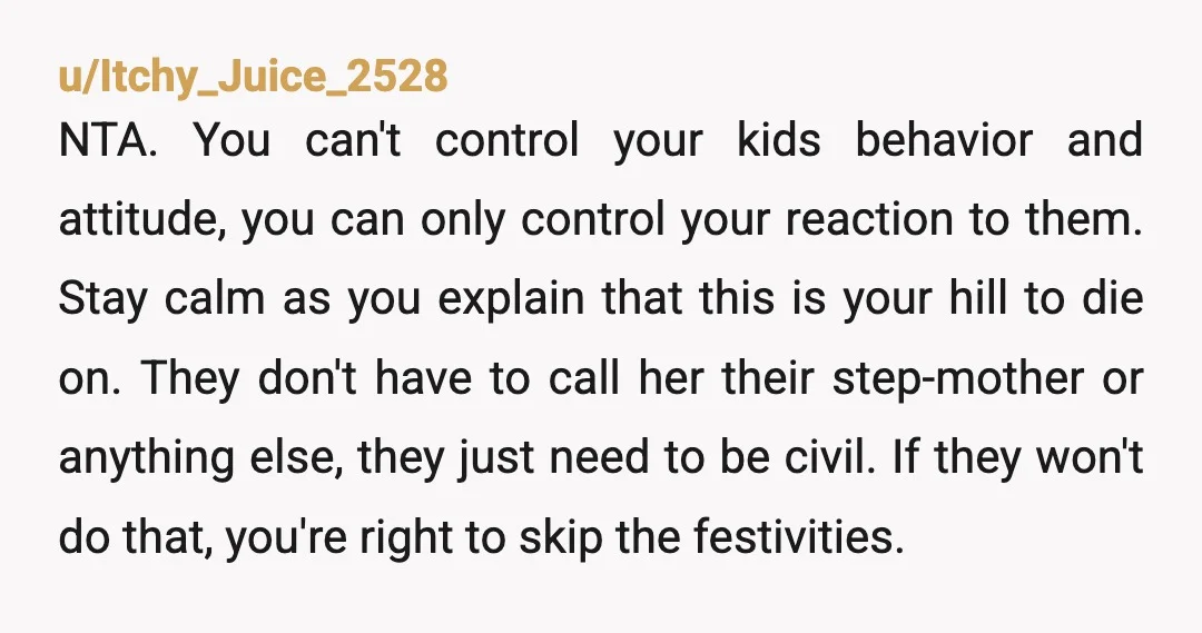 u/kt_m_smith
info: how adult were your kids when this went down? theres a big difference between