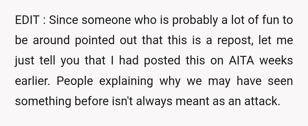 I understand they fixated on an idea and had difficulty giving it up. They could have gone off to sulk in the corner and come out when they were ready...