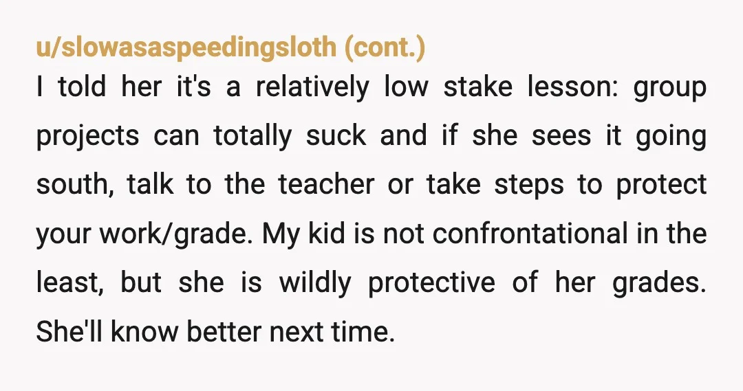 u/Koyfishinginthedark I have a similar story, but in a computer science class long ago. I took this class on big data as a minor (I'm not a computer science student...