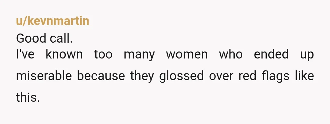 u/_iusuallydont_ NTA. You know his expectations and he knows yours. The reason he wants to talk things through is because he wants to either change your mind or for you...