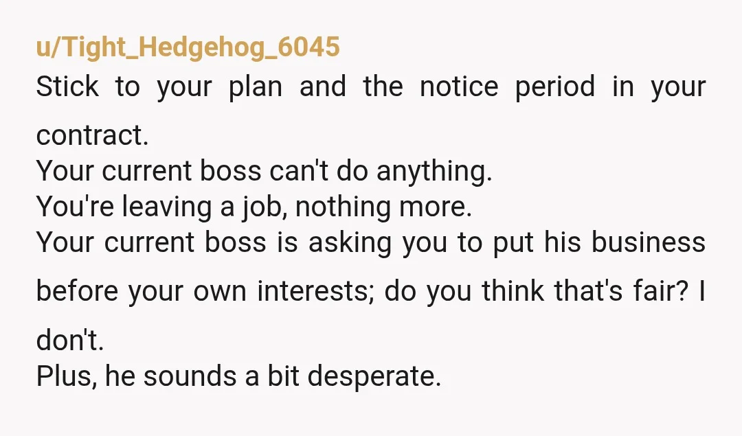 u/Practical-Heat-1009 Uhhh… maybe ask the CEO why he wants you to stay until then, specifically? Chances are there’s a sale on the horizon and if you’re on friendly terms with...
