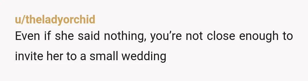u/W0nderingMe
Has Rae apologized? Does she care that she's not invited? "Fall out from her ostentatious divorce" teen years prior?
Come on.