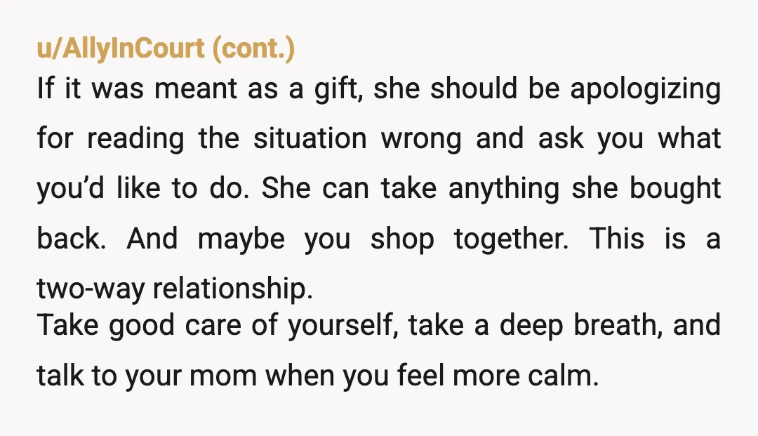 u/Working_Helicopter28 Js - but have you received any counseling since the separation or move? Has your mom? Sounds like you could both benefit from some real help. Sorry you're going...