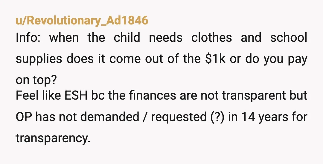 u/onlyoneofmetoday Ntah, she is being greedy, I think maybe it's time you moved back to your own place or put your foot down and refuse to pay unless there is...