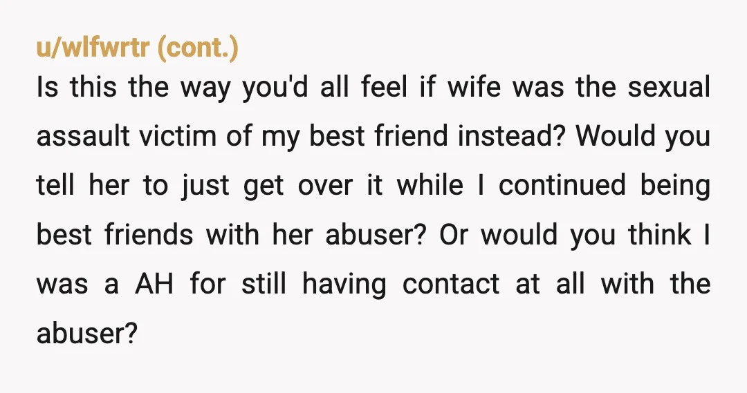 u/Tall-Negotiation6623 You do know what to do because you are doing it right now. You are leaving her. If I had found out my friend had lied about something like...