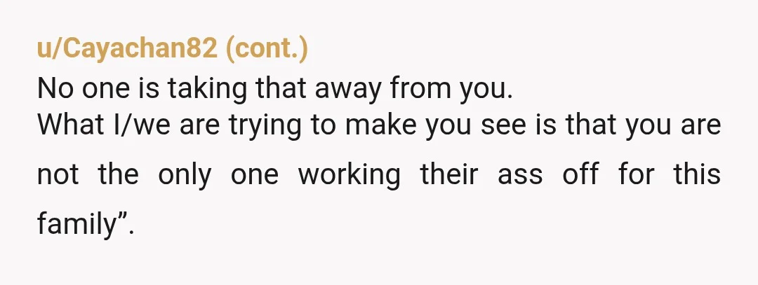u/PrincessOfZenithia
I would be crying tears of absolute joy at raising a kid like you.
You are amazing.
This stranger is hella proud of you.