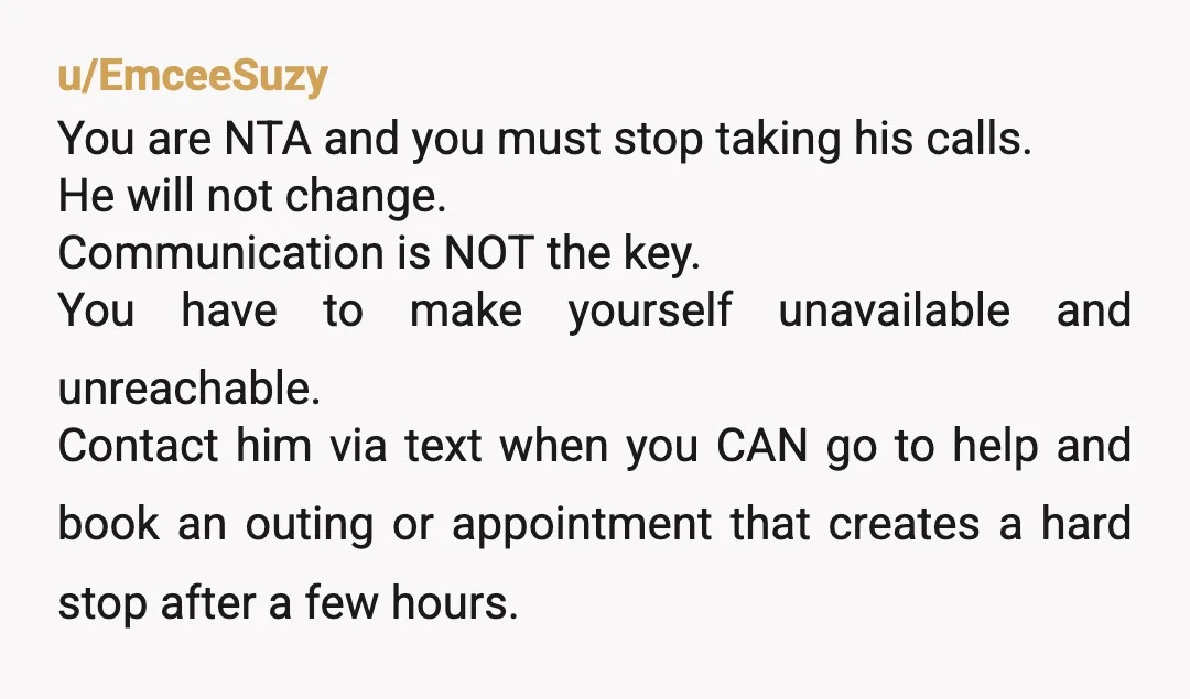 u/PeriwinkleRain8 What’s his rush? Tell him you need a 30-day time-out to mourn. After that time, you’ll sit down and hammer out a plan together. Be clear that he is...