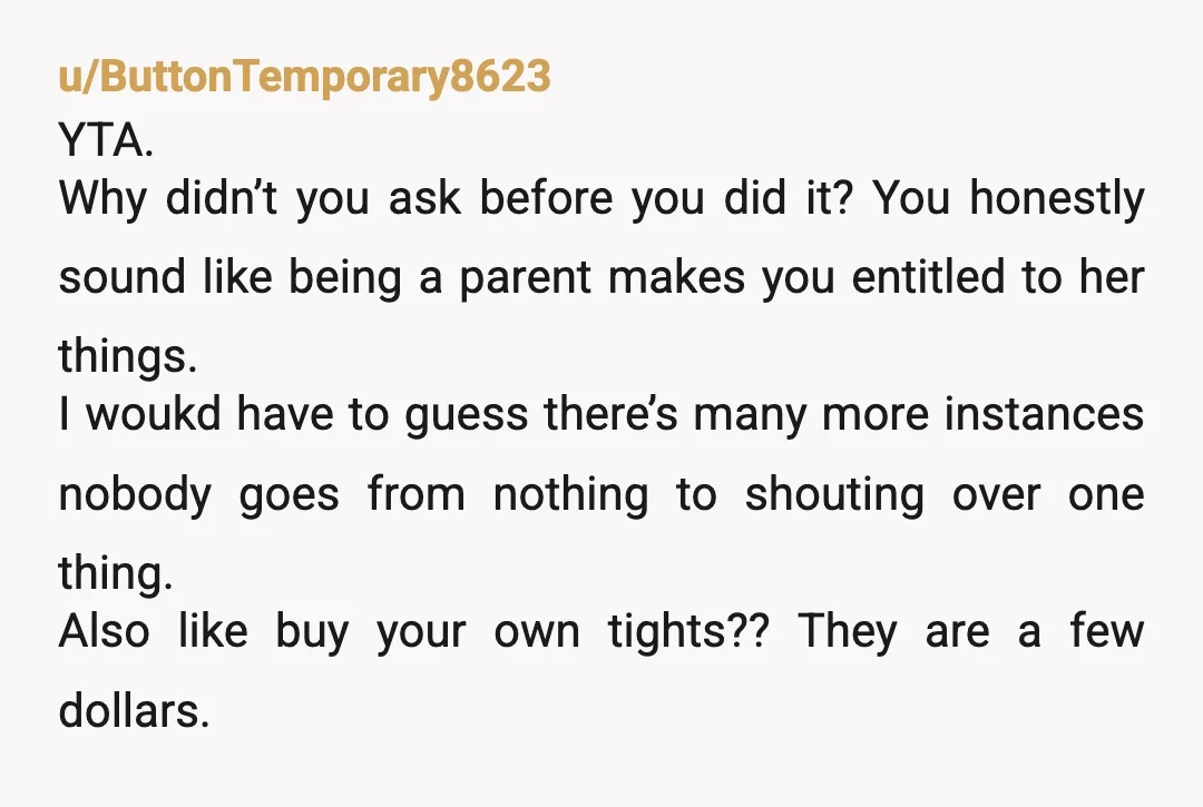 u/S_rehabx Soft YTA. I think this is less about your daughter simply not wanting anyone to touch her belongings and more about the emotional attachment she had to that specific...