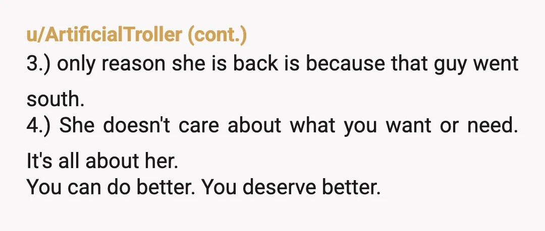 u/Sea_Coffee8668
Oh lord do not marry her. This is crazy.