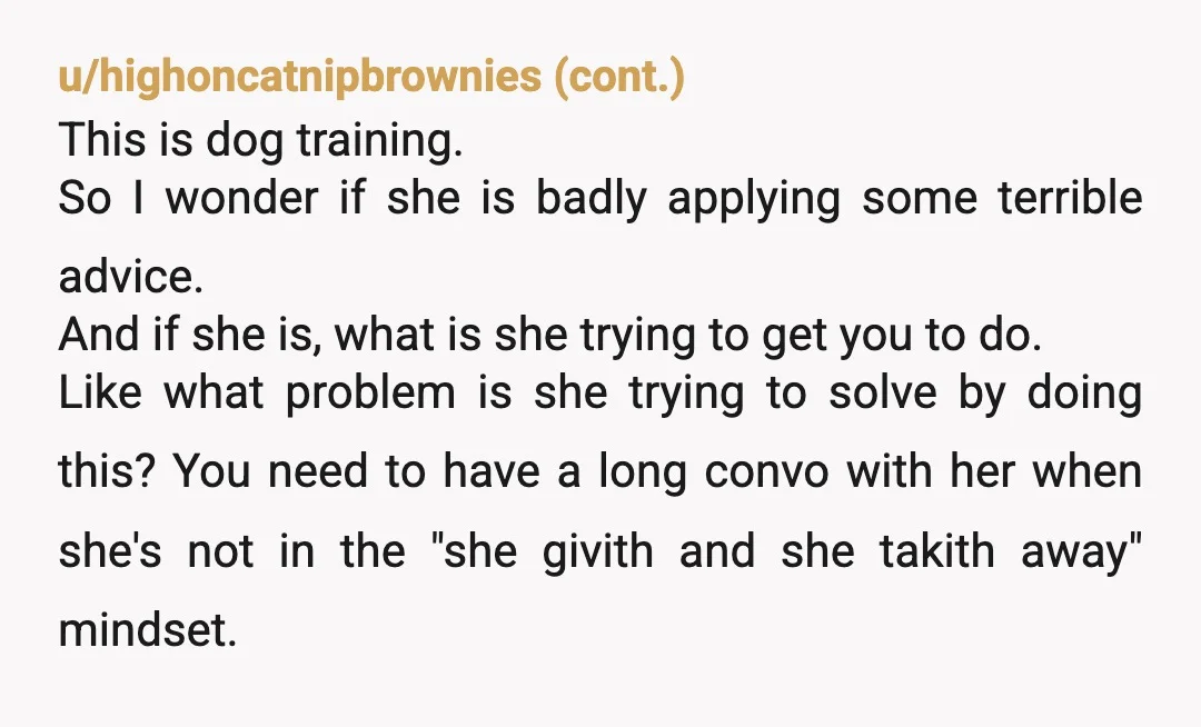 No, your wife isn't "rewarding you" for extra effort, she probably has like a service kink and gets off to feeling like she's being served by you. It'd be one...