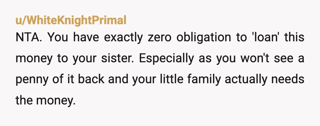 u/dncrmom If you give her a dime, you are crazy. Invest all of it & tell her you spent it on your future. YTA to yourself if you give her...