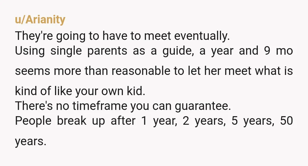 We don't really have any other family that I'd be remotely comfortable leaving her to, so I decided upon taking her in myself. Taking care of her has definitely been...