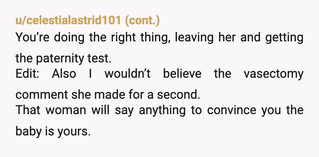 u/HoldFastO2 NTA. WTF kind of logic is that supposed to be? You don't "misunderstand" about being polyamorous as a couple, you work that out clearly and in details prior to...