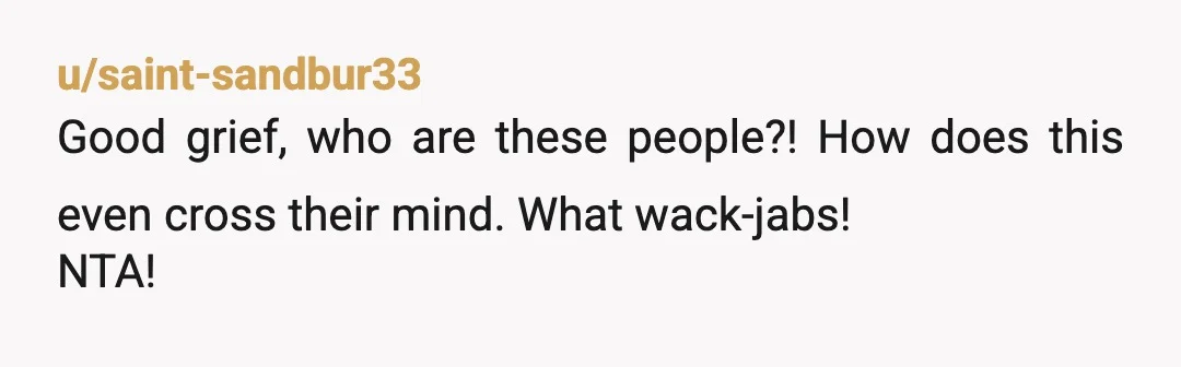 u/SuluSpeaks Its just time you told everyone to butt out, the the subject was not open for discussion. If someone brings it up, leave, hang up, or block them if...