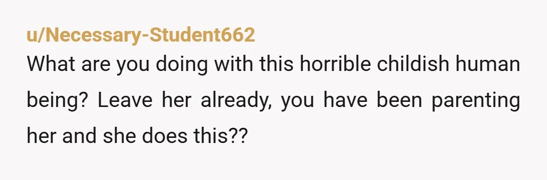 u/Wonderful_Sir_8927 I feel like if that's not assault it should be. Overused word but diabolical. You sound like a nice guy. Find a nice woman. Offer your kindness support and...