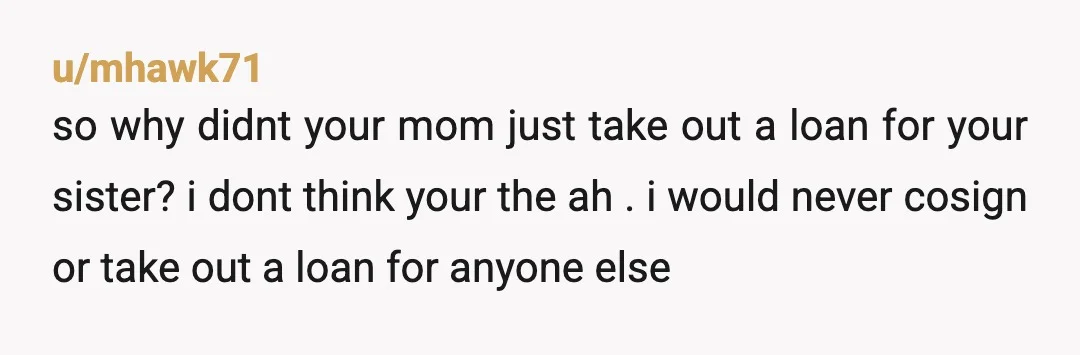 u/SigmaK78
NTA, your mother IS mentally ill, and you need to get away from her ASAP. Don't let her screw up your life.