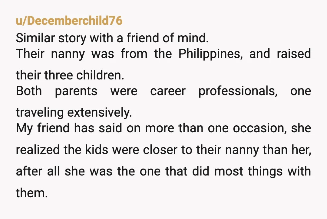 u/ToriaCove
Did you say Jody is the one who breastfed you instead of your mom? I'm sorry but that part is throwing me off.
Please clarify.
