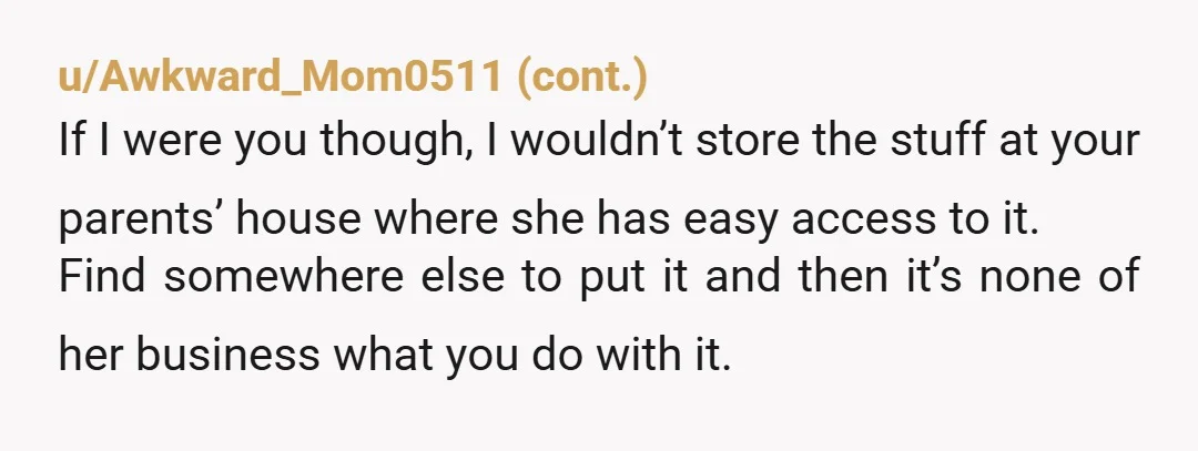 u/Fit-Dream-8573
Have y'all considered maybe doing some shopping for maybe thrifted items that can help your sister if she's in need.Maybe everybody could pull together to get her some stuff
