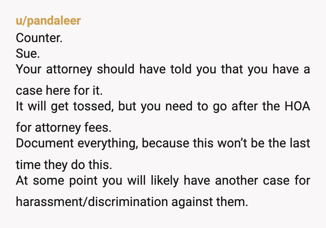 u/wildbill129 You may want to consult with a marijuana law attorney. There are lot of them that fight both civil and criminal cases. You should consider counter suing. Go on...