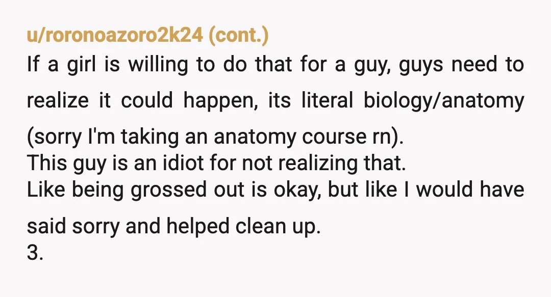 u/Western_Scholar1733
Please please please rage bait.
If not this is truly disturbing, and not because of the vom, but because of the sexual assault and apparent emotional abuse.