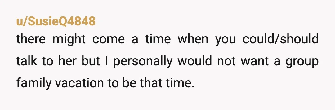 u/mama9873
How would you feel if you found out you were surrounded by people you couldn’t trust?
She deserves to know.