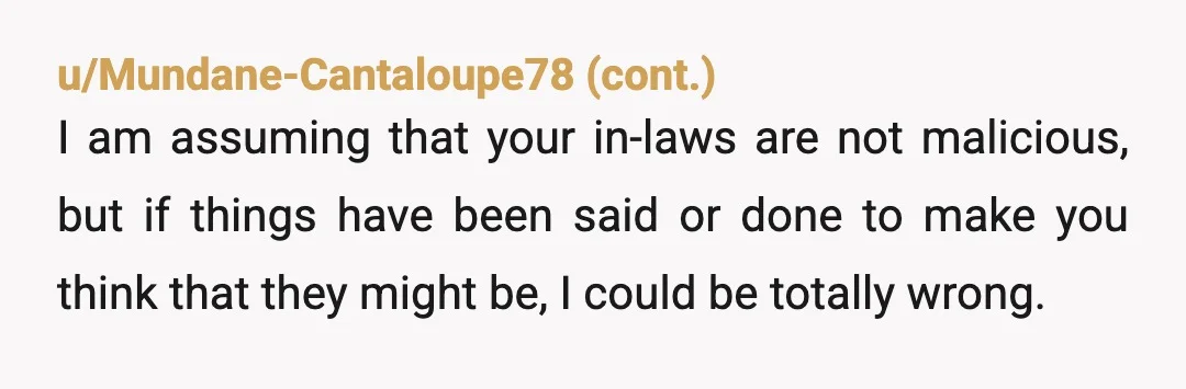 u/FutureFortuneTeller YTA. You're upset because your in-laws love another baby and you think they won't think your baby is special. That's kind of ridiculous. They're allowed to love another baby....