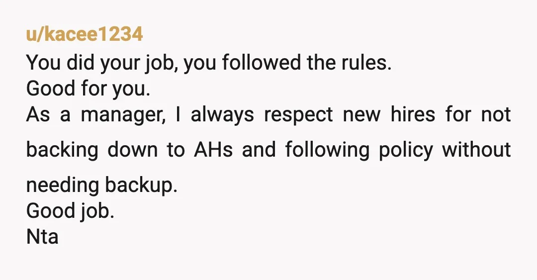 u/WerewolfLint Here is what I would do but then again I’m an AH. One you didn’t do anything wrong. I would personally show the video to your boss. I would...