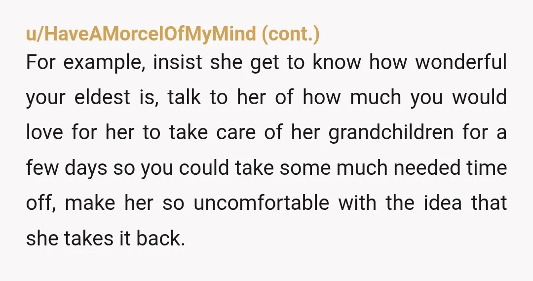 u/Remarkable_Sea_1062 As long as they’re not being creepy, there’s nothing wrong with a plethora of people loving your children. I’m nana, my husband is technically a step grandpa, but he’s...