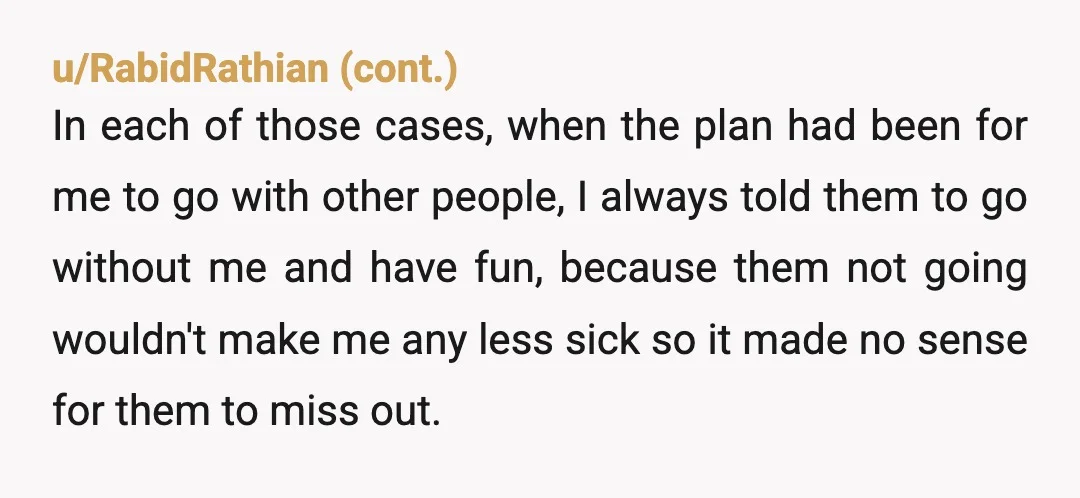 u/Throwaway_eagle717 YWNBTA- it sounds like you’re generally very sensitive to your GF’s needs around her period. If she is really ill that she is scared she’ll need legit medical attention,...